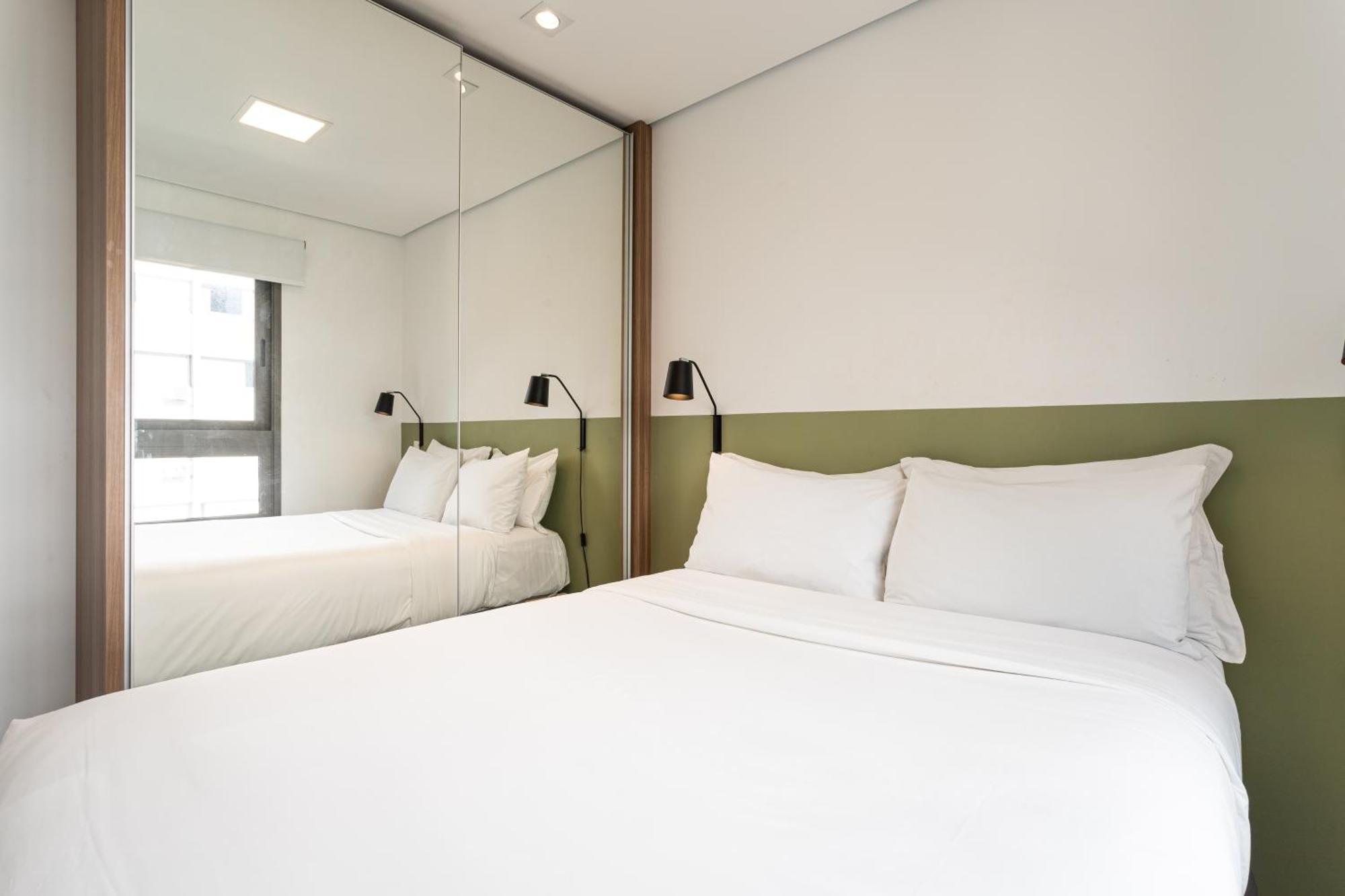 Predio Residencial Moderno Proximo Ao Parque Do Ibirapuera - Next Vila Nova 상파울루 객실 사진