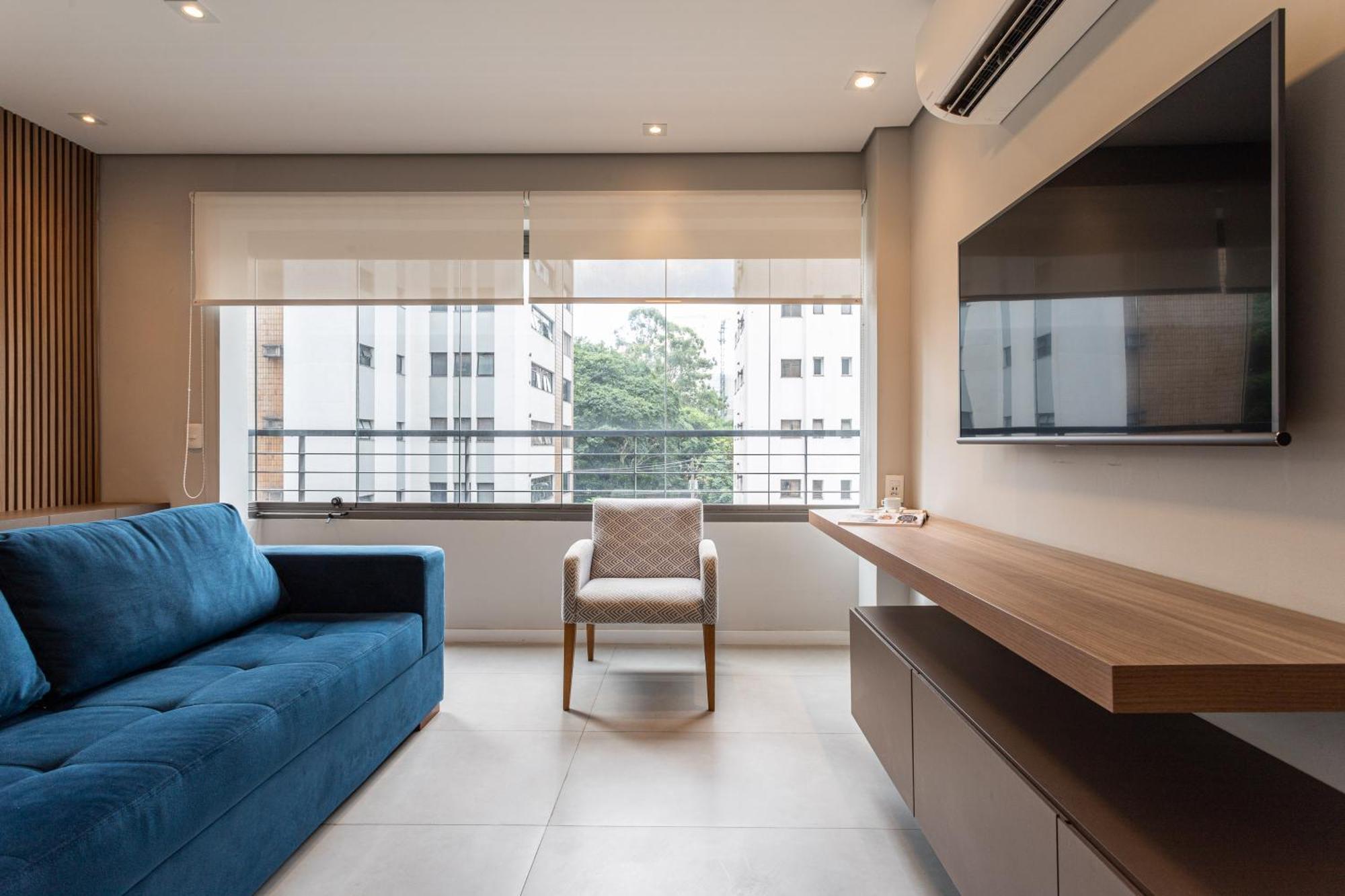 Predio Residencial Moderno Proximo Ao Parque Do Ibirapuera - Next Vila Nova 상파울루 객실 사진