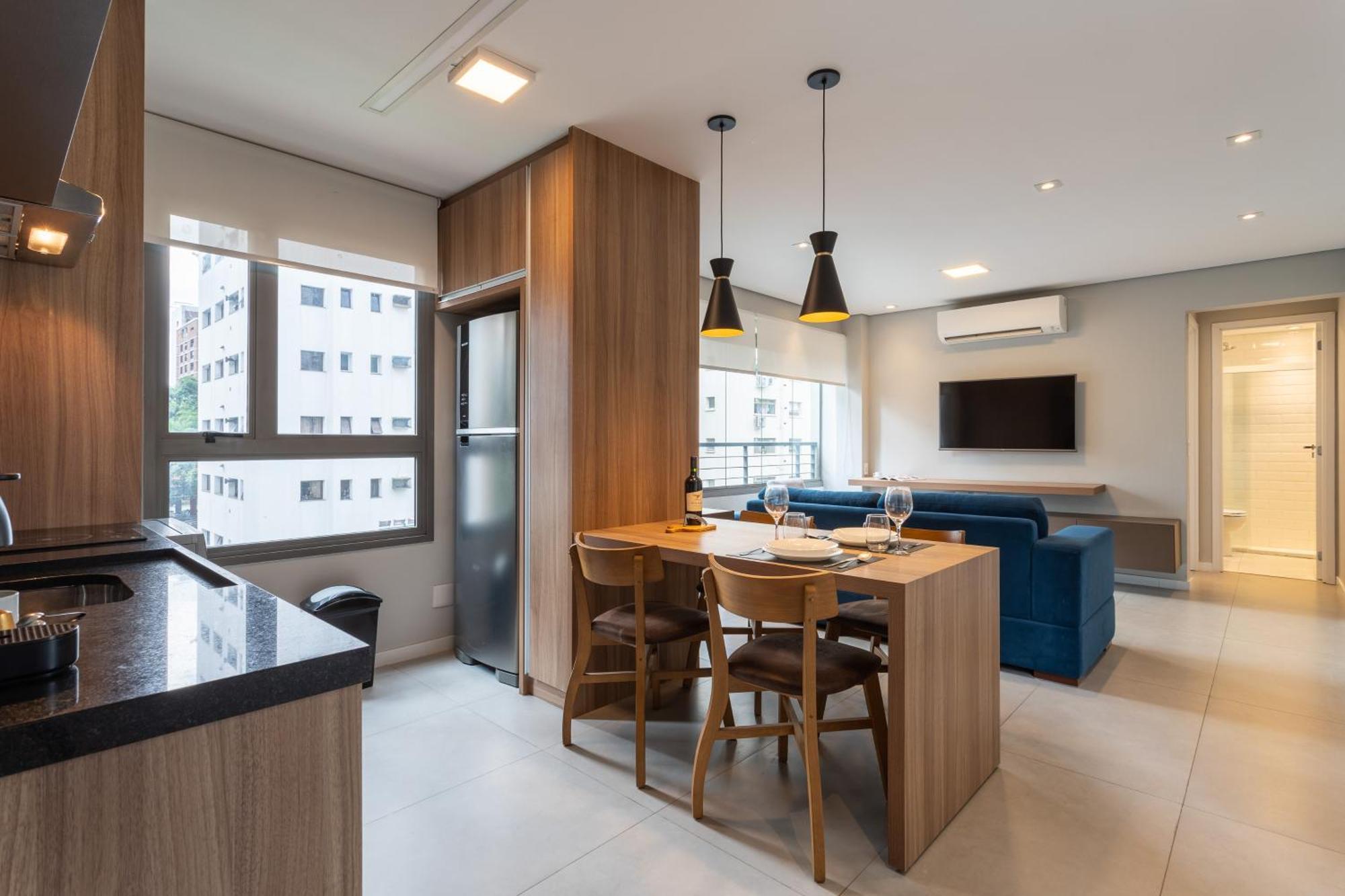 Predio Residencial Moderno Proximo Ao Parque Do Ibirapuera - Next Vila Nova 상파울루 객실 사진