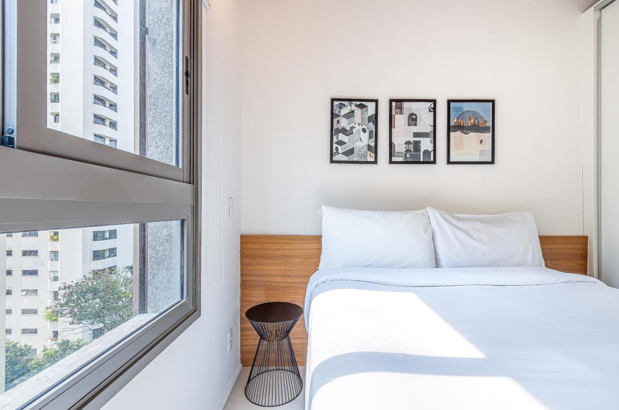 Predio Residencial Moderno Proximo Ao Parque Do Ibirapuera - Next Vila Nova 상파울루 객실 사진