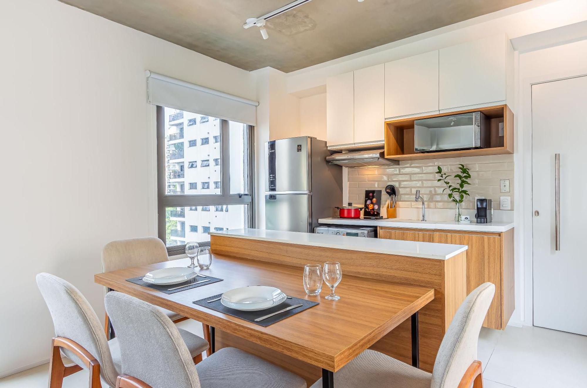 Predio Residencial Moderno Proximo Ao Parque Do Ibirapuera - Next Vila Nova 상파울루 객실 사진