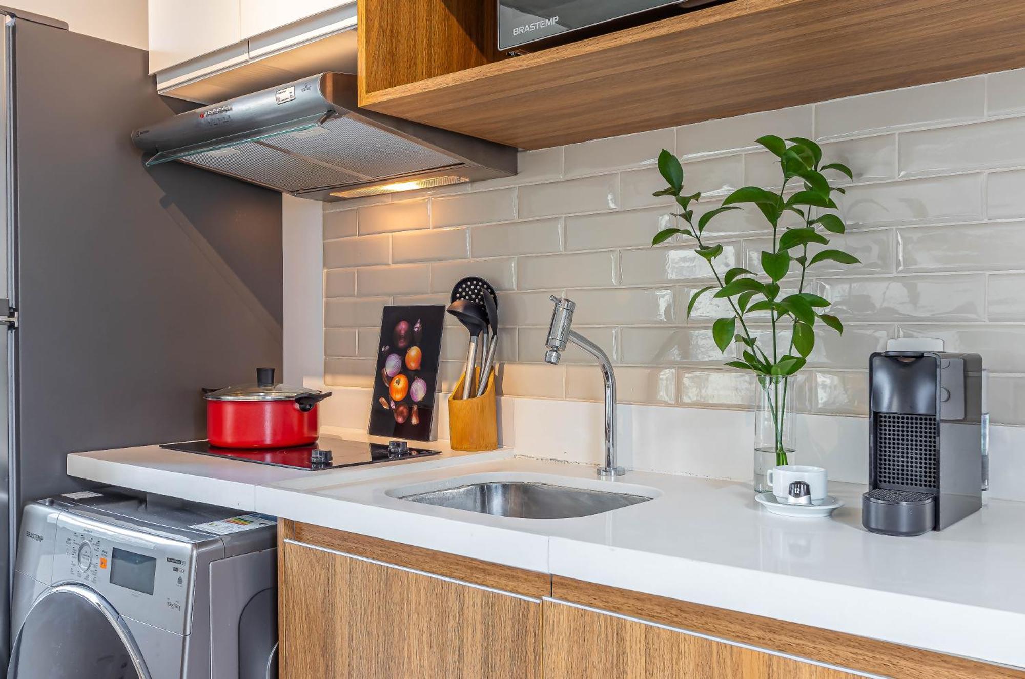 Predio Residencial Moderno Proximo Ao Parque Do Ibirapuera - Next Vila Nova 상파울루 객실 사진