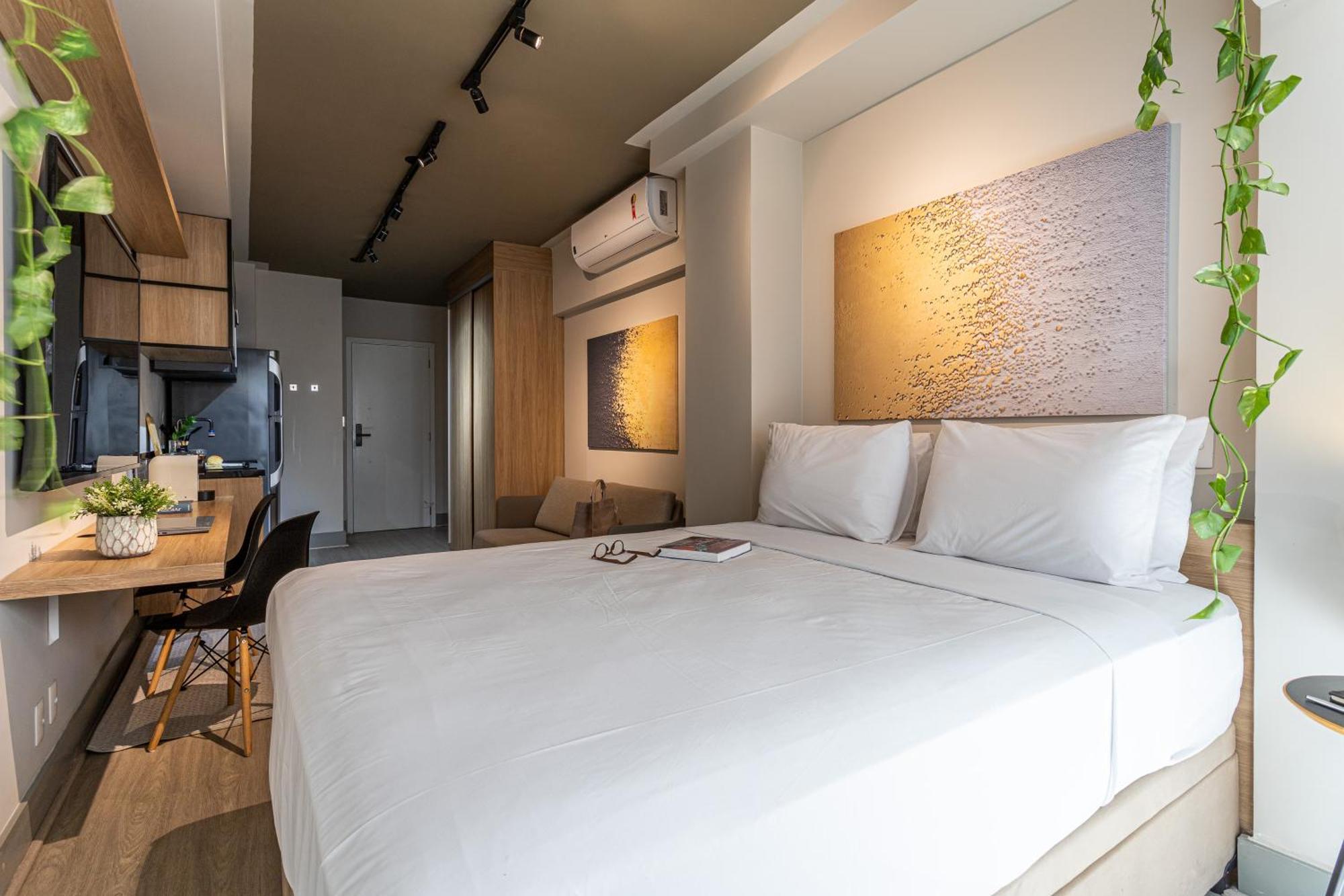 Predio Residencial Moderno Proximo Ao Parque Do Ibirapuera - Next Vila Nova 상파울루 객실 사진
