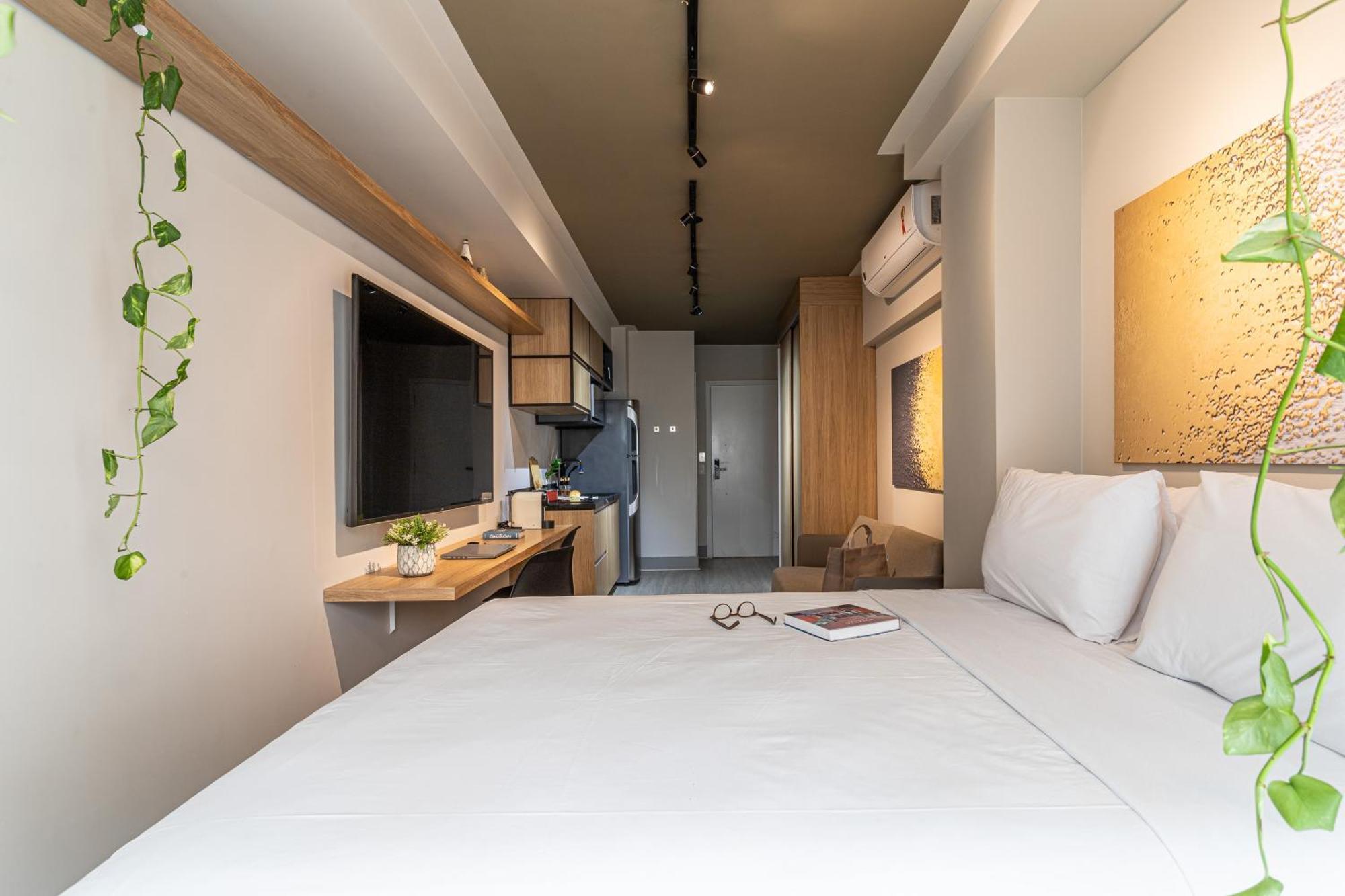 Predio Residencial Moderno Proximo Ao Parque Do Ibirapuera - Next Vila Nova 상파울루 객실 사진